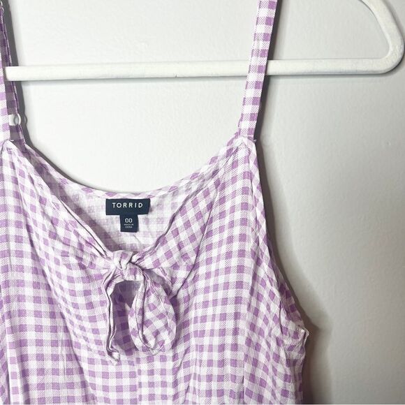 Torrid Sophie Textured Woven Bow Front Swing Cami - Picture 4 of 9